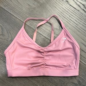 GYMSHARK RUCHED SPORTS BRA 💗